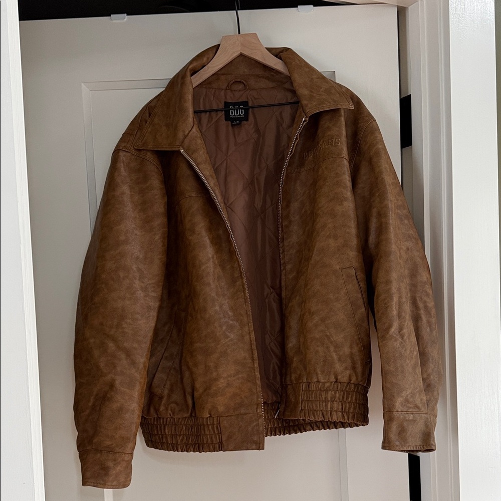 Urban Outfitters Brown Bomber Jacket